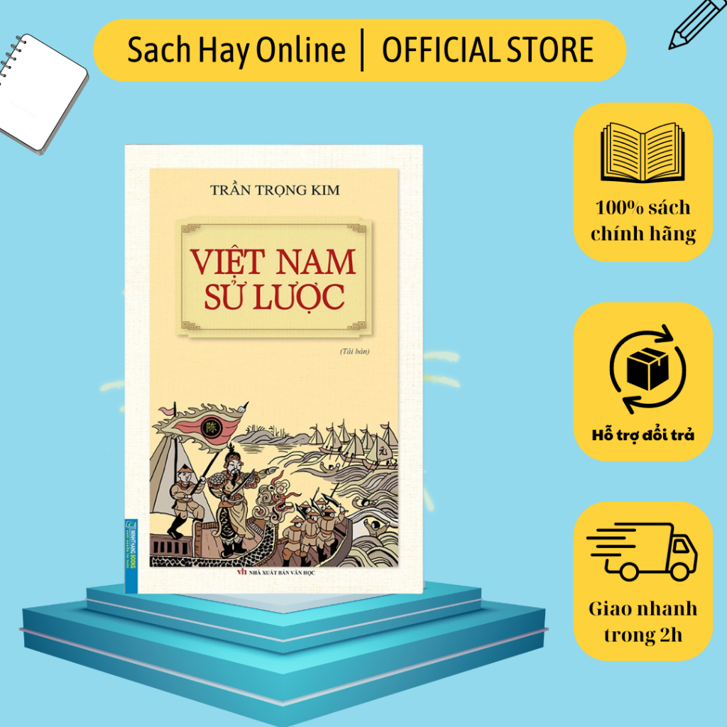 Sách - Việt Nam sử lược (bìa mềm)