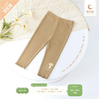 [Moon Sale] Quần Legging Nỉ Moôn Mềm Mịn Cho bé 6m-3y