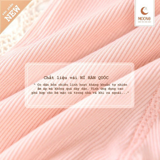 [Moon Sale] Quần Legging Nỉ Moôn Mềm Mịn Cho bé 6m-3y