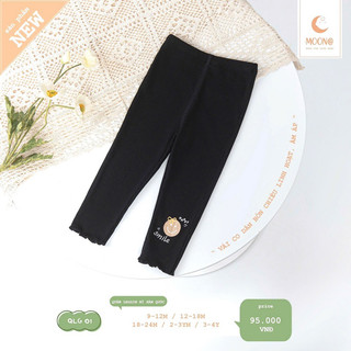 [Moon Sale] Quần Legging Nỉ Moôn Mềm Mịn Cho bé 6m-3y