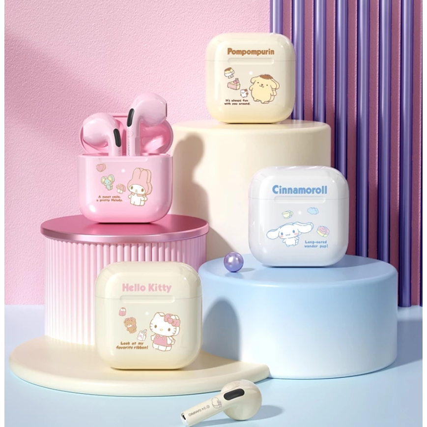 Tai nghe bluetooth không dây Sanrio EJ-116 - Nghe nhạc - Đàm thoại có mic