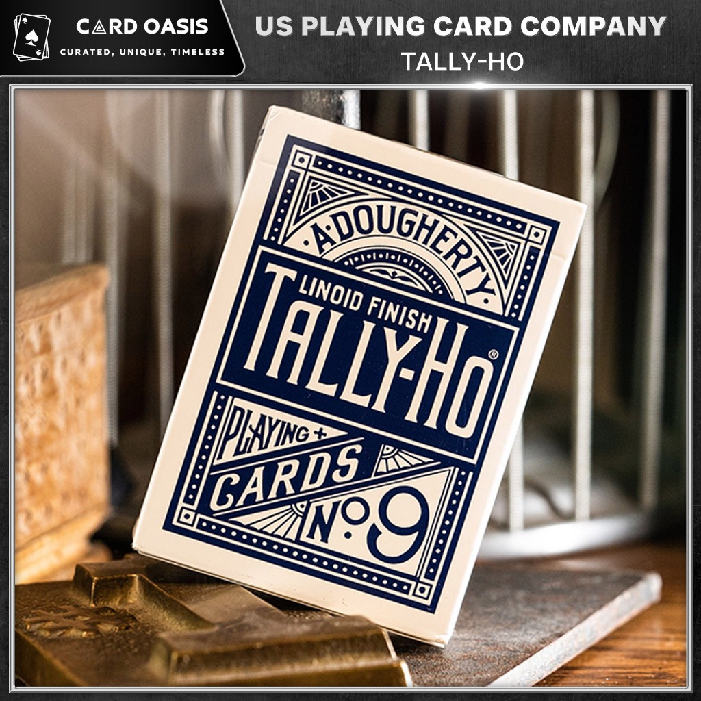 Bộ Bài Tây 52 Lá Tally-Ho Circle/Fan Back - Chính Hãng US Playing Card Company