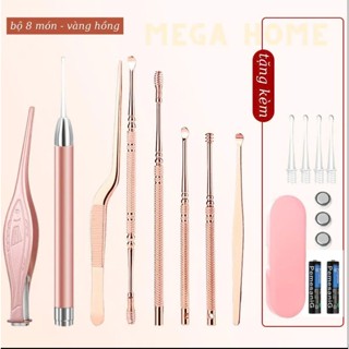 Bộ Dụng cụ lấy ráy tai có đèn T-Home&More hình ảnh sắc nét bảo hành 12 tháng