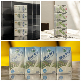 Lốc Sữa tươi tiệt trùng Ba Vì Có đường/ít đường 110ml