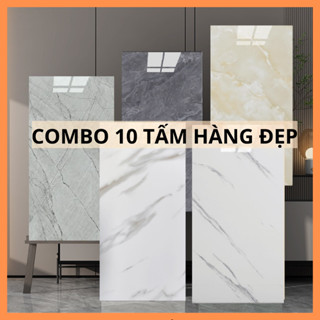 Xốp dán tường giả đá PVC có sẵn keo mặt sau chống nước chịu nhiệt chống nóng - Combo 10 tấm 30x60