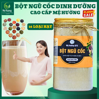 Bột ngũ cốc dinh dưỡng cao cấp nguyên chất lợi sữa cho mẹ tăng cân giảm cân tập gym bé ăn dặm Mệ Hường  250gram, 500gram