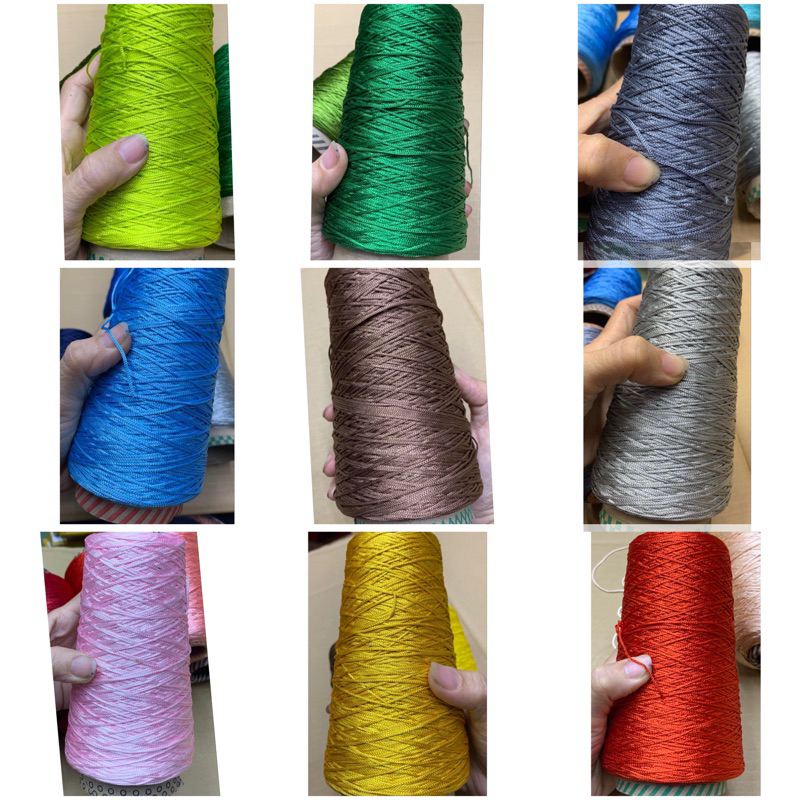 Cuộn dây dù, cuộn dây tim 1mm dài 400m nặng 325g làm handmade vòng tay