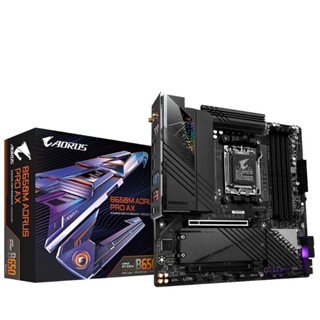 Bo mạch chủ Mainboard Gigabyte B650m Aorus Pro Ax (Wifi+ Blutooth)new box -Hàng nhập khẩu bảo hành 36 tháng