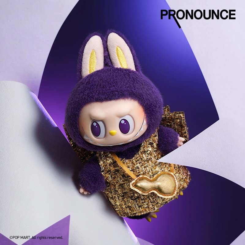 【MẪU MỚI POPMART】POP MART LABUBU x PRONOUNCE - WINGS OF FORTUNE Vinyl Plush Hanging Card