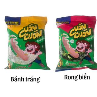 Xúc xích cuốn cuốn cuộn rong biển, heo cao bồi dinh dưỡng, bảo quản tự nhiên từ cần tây
