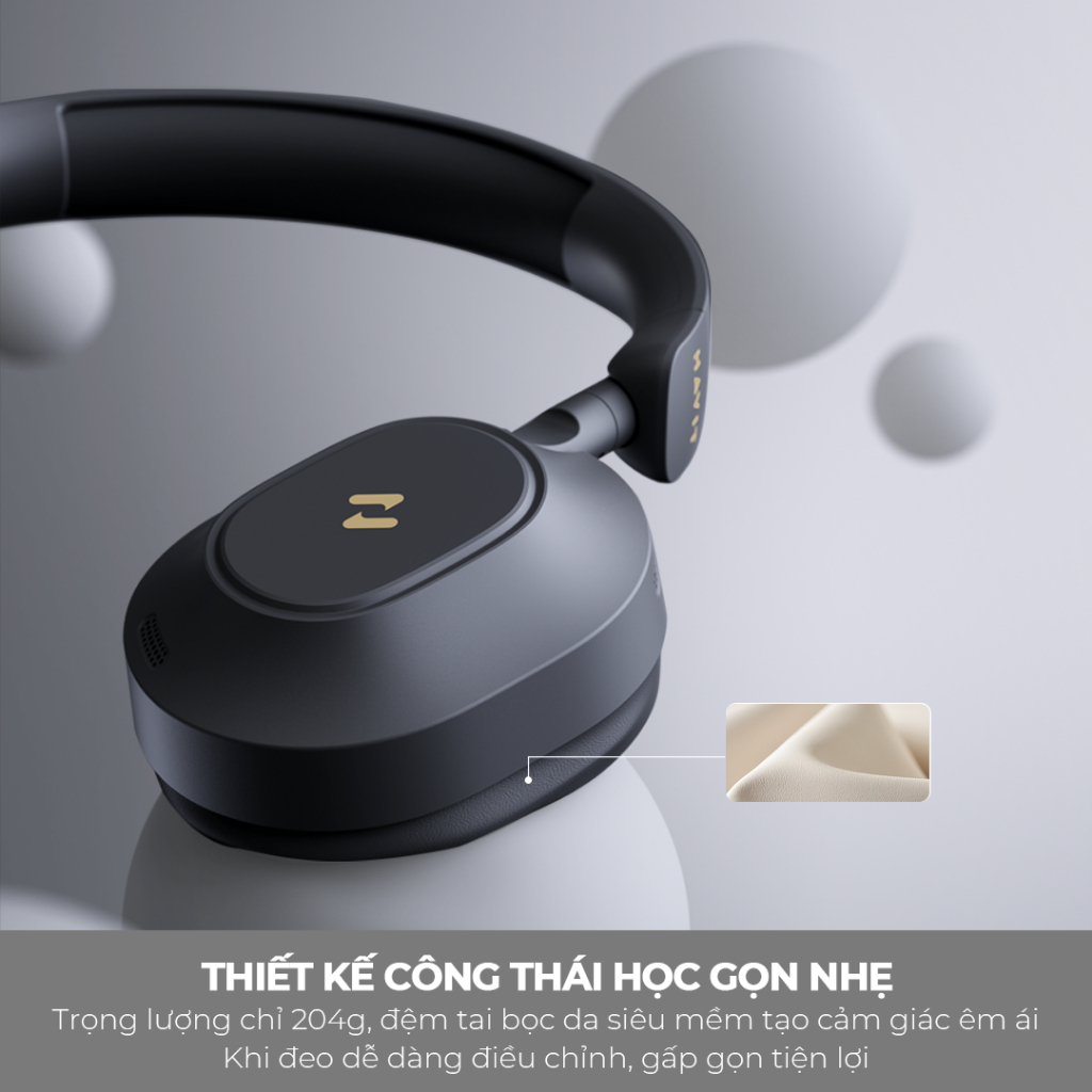 Tai Nghe Headphone Bluetooth HAVIT LIFE NC01H - H668BT, Chống Ồn Chủ Động ANC -25dB, Nghe Nhạc 80H, Hỗ Trợ APP Kết Nối | BigBuy360 - bigbuy360.vn