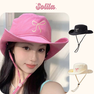 Mũ Bucket Vành Tròn Mũ Cao Bồi Nữ Vải Dù Trượt Nước Nón Vành Tròn Có Dây Quai Nón Có Lớp Lót Thấm Hút Mồ Hôi