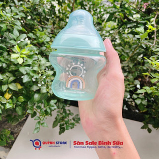 Set bình sữa Tommee Tippee sơ sinh Newborn - núm Âu số 1