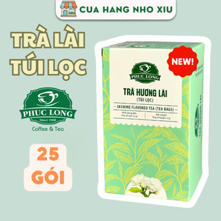 Trà Lài Túi Lọc Phúc Long 25 gói x 2g - Trà Phúc Long Túi Lọc Hương Lài