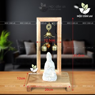  Bộ Khung Kệ Treo Chuông Gió Đặt Tượng - Tiểu Cảnh Trang Trí Phòng Khách Bàn Làm Việc 