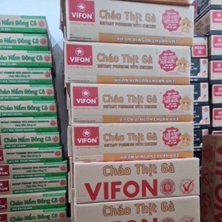 cháo vifon  có thịt 75gr/ thùng 50 gói