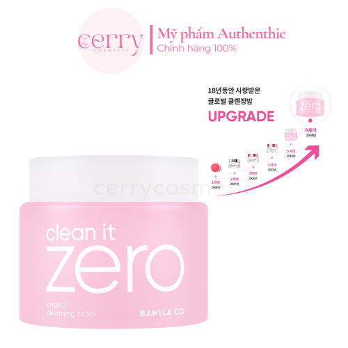 (SẴN HÀNG) SÁP TẨY TRANG BANILA CLEAN IT ZERO ORIGINAL