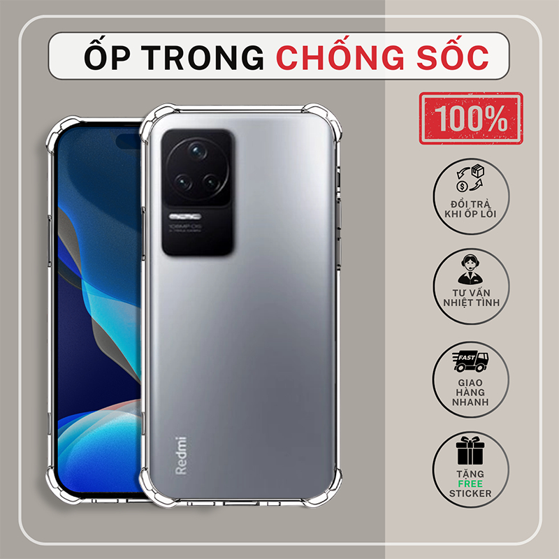 Ốp lưng Redmi K50 Ultra,Gaming,Pro, K50 5G chống sốc silicon DẺO TRONG wolfca | Vỏ điện thoại Xiaomi bảo vệ cam