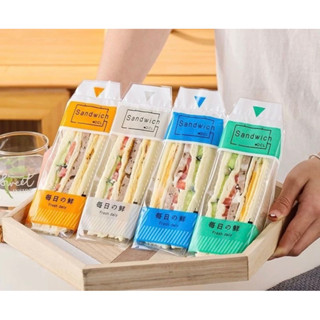 túi tam giác đựng bánh sandwich sấp 95-100 túi size 6.5
