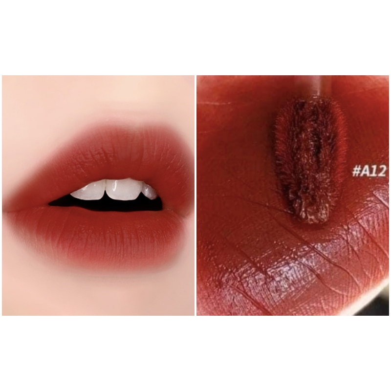 Son Kem Black Rouge Air Fit Velvet Tint Ver 2 Màu 12 Nắp Tím Chất Son Mềm,Mịn Và Không Lộ Vân Môi