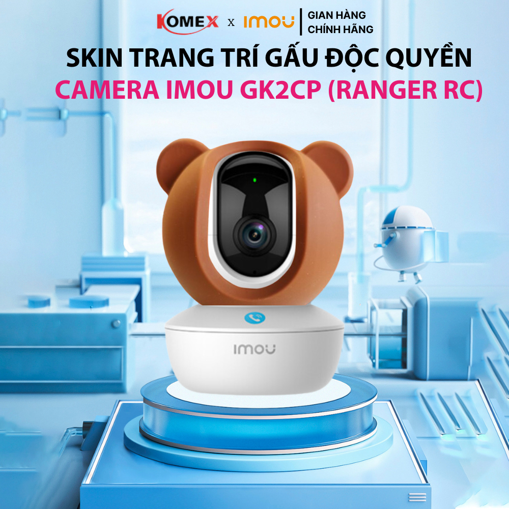 Skin trang trí hoa độc quyền cho camera IMOU GK2CP (Ranger RC) skin chuyên dụng cho dòng camera