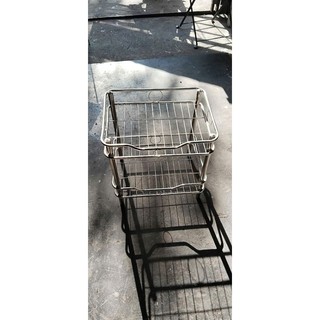 Kệ úp cốc chén inox 2 tầng