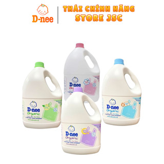 (TRỢ GIÁ) Nước giặt quần áo em bé Dnee 3000ml/1400ml - Nước Giặt Xả Chính hãng tem đại thịnh