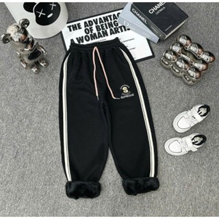 Quần nỉ lót lông bé gái size đại 18-45kg chất đẹp dày dặn hàng QC