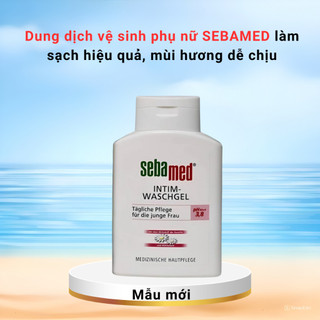  Dung dịch vệ sinh phụ nữ SEBAMED làm sạch nhẹ nhàng an toàn 