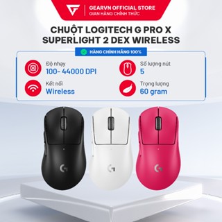 Chuột Logitech G Pro X Superlight 2 Dex Wireless Black/Pink/White