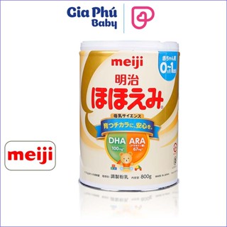 Sữa Meiji NỘI ĐỊA Nhật Lon Số 0 & Số 9 , 0-1 & 1-3 Sữa Bột Công Thức Hộp 800g