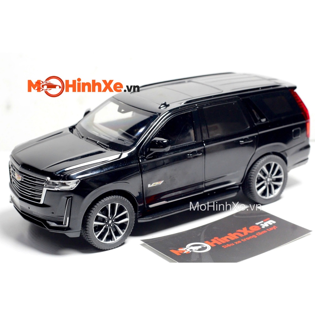 Mô hình xe Cadillac Escalade 1:24 Alloy Metal