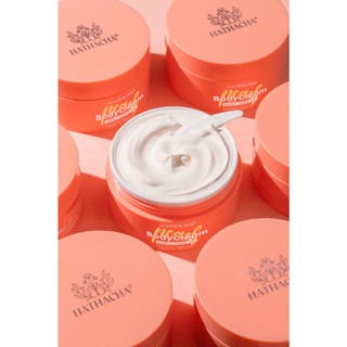 Kem BoDy Đào Peach HaThaCha  Nâng Tông, Dưỡng Trắng và Cấp Ẩm Whipping Tone Up Cream