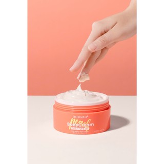 Kem BoDy Đào Peach HaThaCha  Nâng Tông, Dưỡng Trắng và Cấp Ẩm Whipping Tone Up Cream
