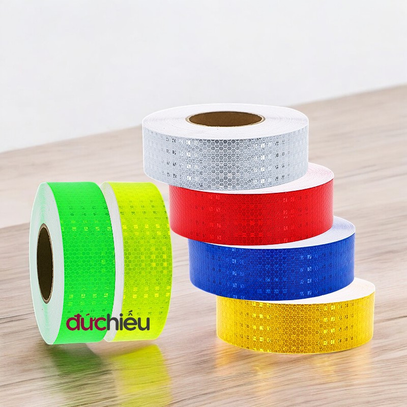 Băng keo phản quang dạ quang dạng bóng