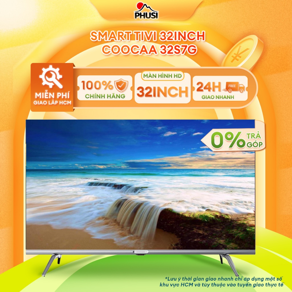 32S7G Smart Tivi 32inch COOCAA 32S7G [MIỄN PHÍ GIAO LẮP]