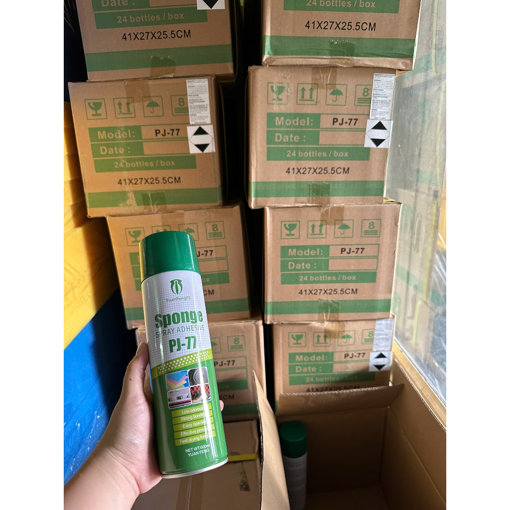 Keo phun xịt dán tường đa năng PJ77