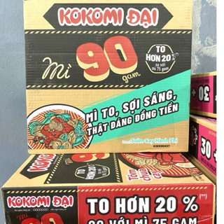 MÌ TÔM KOKOMI Đại 90 MỚI THÙNG 30 GÓI