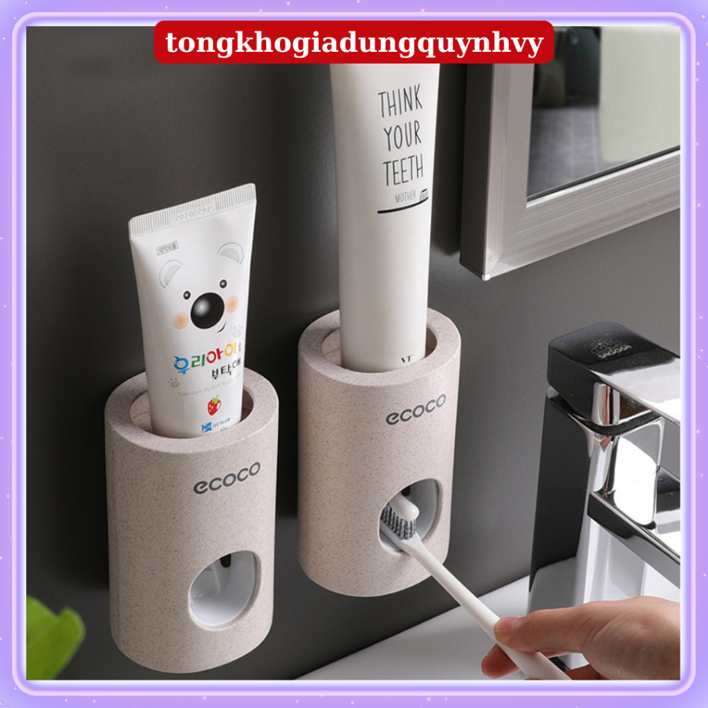 Nhả kem đánh răng lúa mạch cao cấp ECOCO E1703