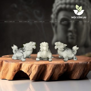  Tượng Long Quy Trang Trí Chất Liệu Bột Đá Composite - Decor Phong Thủy - Mộc Cẩm Lai 