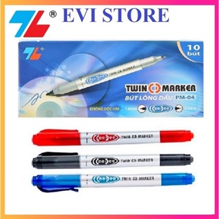 [Hàng chính hãng] Bút lông dầu viết dạ kính Thiên Long Ceedee PM-04 - Bút đi nét, tô viền CD PM04