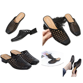 DÉP SỤC NHỰA DẺO LỖ THOÁNG ĐI MƯA NỮ CAO 4CM MÃ VK 199