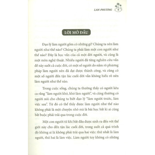 Sách - Đạo lý làm người (bìa mềm)
