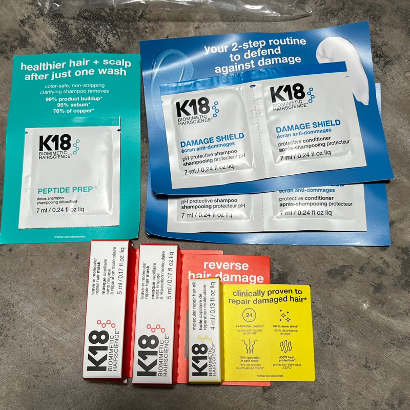 K18 Phục Hồi Tóc Hư Tổn - Tóc Tẩy Nhuộm Nát