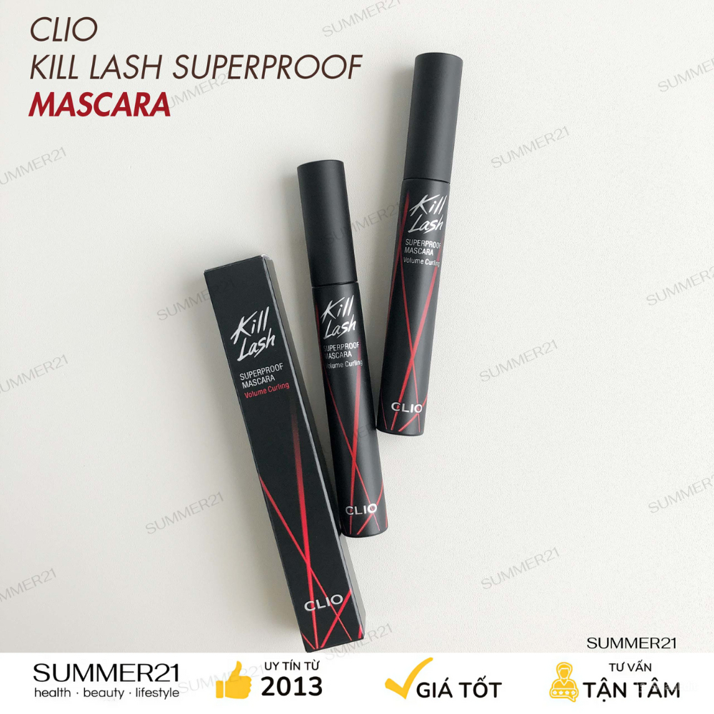 [TRẢ ORDER DƯ] Mascara CLIO KILL LASH SUPERPROOF MASCARA
