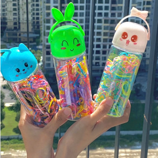  Hộp thun cột tóc hoạt hình ngộ nghĩnh quà tặng bé gái đáng yêu Tatitava 