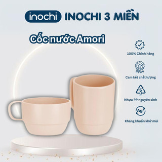 Cốc nhựa uống nước INOCHI loại cao và thấp, nhựa nguyên sinh an toàn cho bé