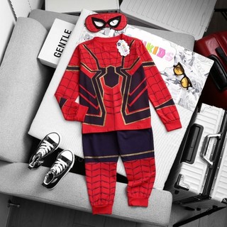  Quần áo người nhện Spiderman Size tới 40kg tặng thêm mặt nạ Người nhện 