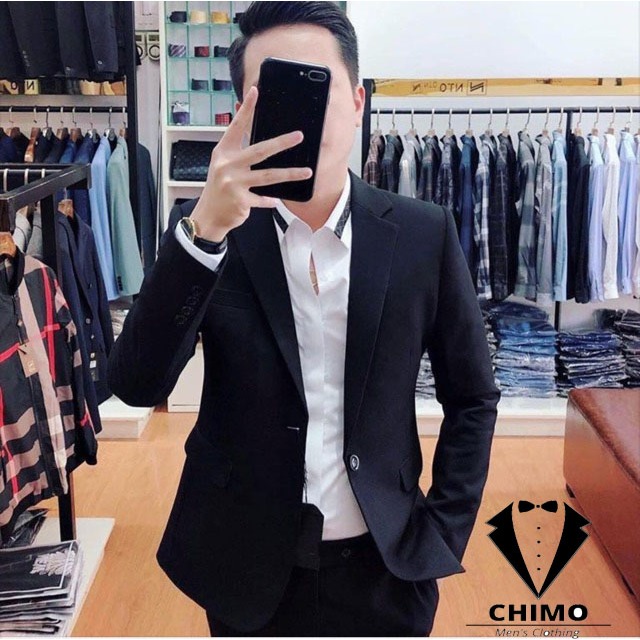 Bộ Vest Nam Cao Cấp form ôm đẹp sang trọng đẳng cấp, Vải Sịn, Suit Nam Hàn Quốc, Tặng Cavat + Ghim Cài Vest + Dây Lưng