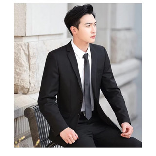 Bộ Vest Nam thanh niên 2 cúc (2 khuy) chất vải Tuýt Si đẹp,Chuẩn phong cách Hàn Quốc ôm form ôm dáng